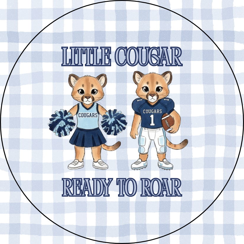 The Little Cougars Ready to Roar Pin