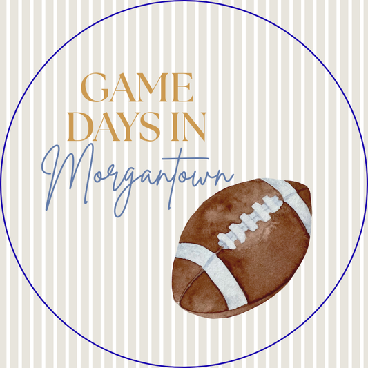 The Game Days in Morgantown Pin